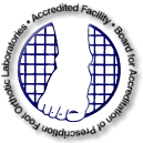 Board for Accreditation of Prescription Foot Orthotic Laboratories accreditation logo